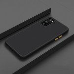 Wholesale Samsung Galaxy A51 Slim Matte Hybrid Bumper Case (Black)